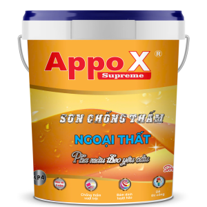 APPOX Waterproofing Color – Sơn Ngoại Thất Chống Thấm (ASP6603)